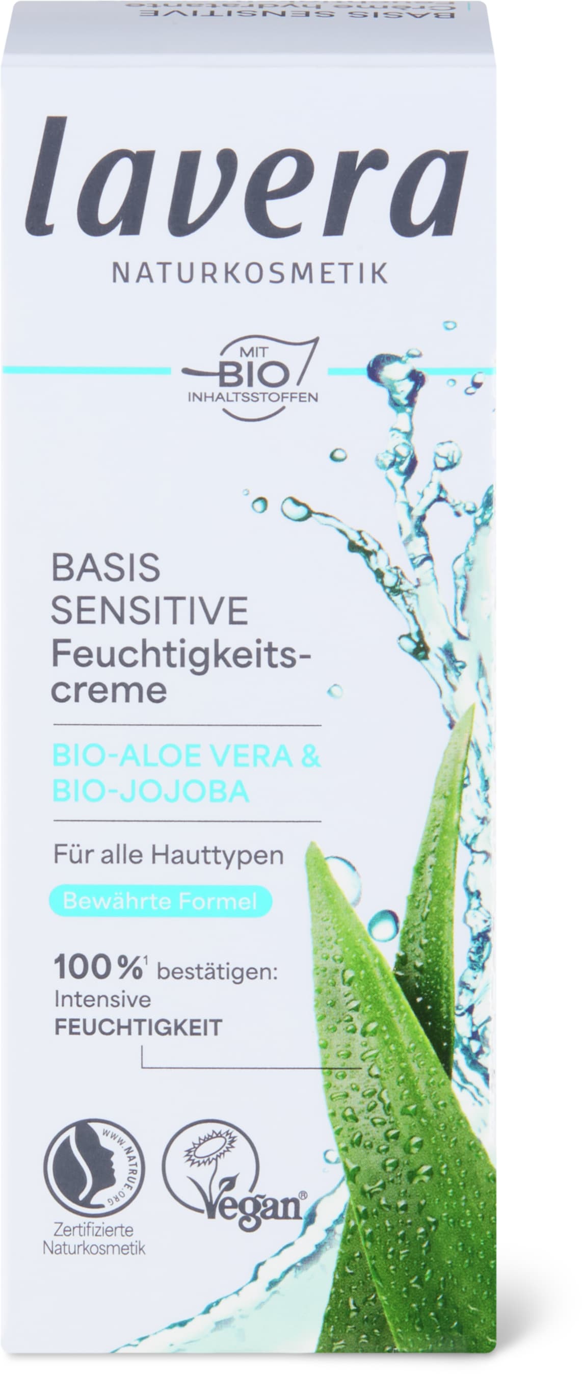 Basis Sensitiv Feuchtigkeitscreme Normale & Mischhaut, vegan
